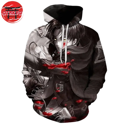 Levi Ackerman Pullover "Blood" - Attack on Titan™