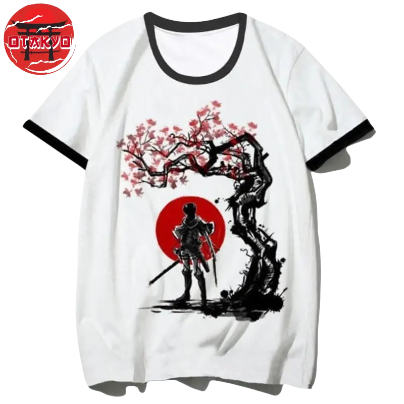 Levi Ackerman T-Shirt „Aufgehende Sonne" - Attack on Titan™