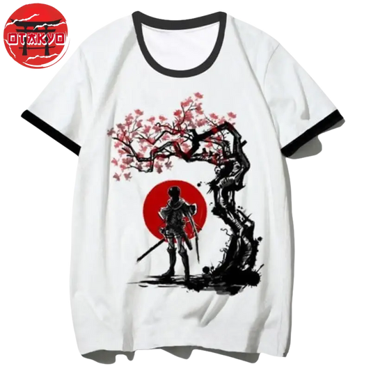 Levi Ackerman T-Shirt „Aufgehende Sonne" - Attack on Titan™
