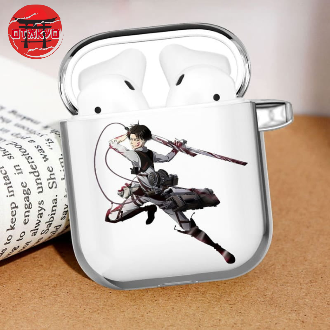 Levi Airpods-Hülle im Kampfmodus - Attack on Titan™