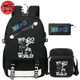 Luffy New World Rucksack mit Federmäppchen und Umhängetasche - One Piece™