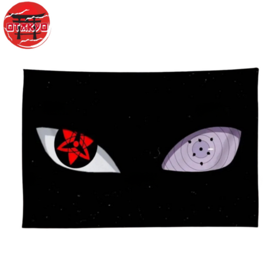 Madara Uchiha Flagge „Sharingan und Rinnegan" - Naruto™
