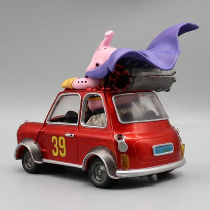 Majin Buu & Mr. Satan Figuren "Rotes Auto" - Dragon Ball Z™