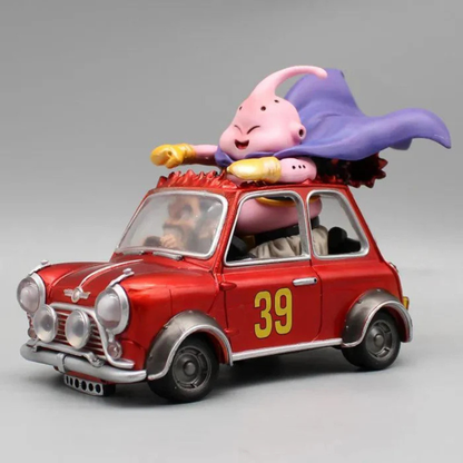 Majin Buu & Mr. Satan Figuren "Rotes Auto" - Dragon Ball Z™
