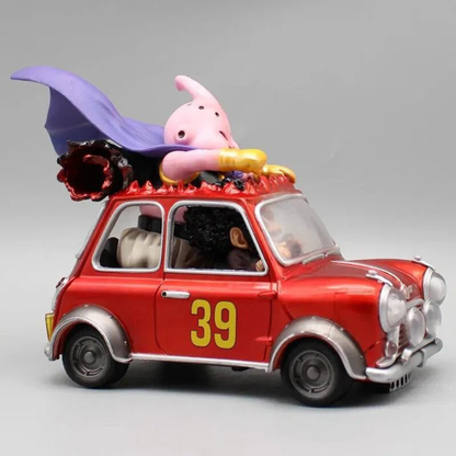 Majin Buu & Mr. Satan Figuren "Rotes Auto" - Dragon Ball Z™