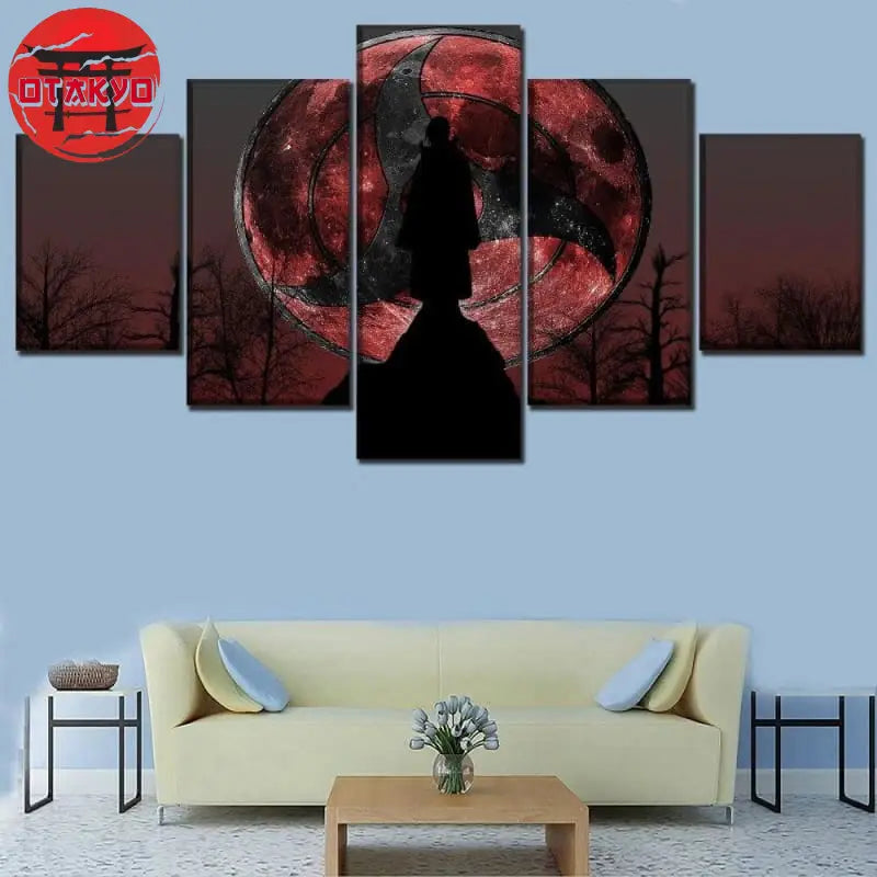 Mangekyô Sharingan Itachi Uchiha Gemälde - Naruto Shippuden™