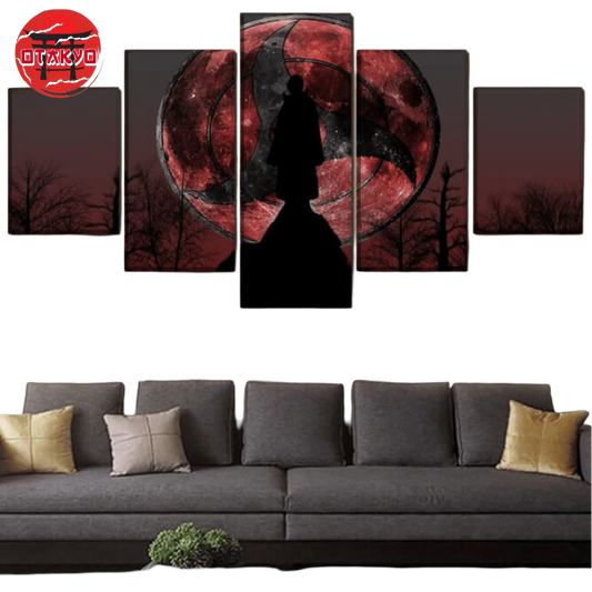 Mangekyô Sharingan Itachi Uchiha Gemälde - Naruto Shippuden™