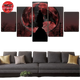 Mangekyô Sharingan Itachi Uchiha Gemälde - Naruto Shippuden™