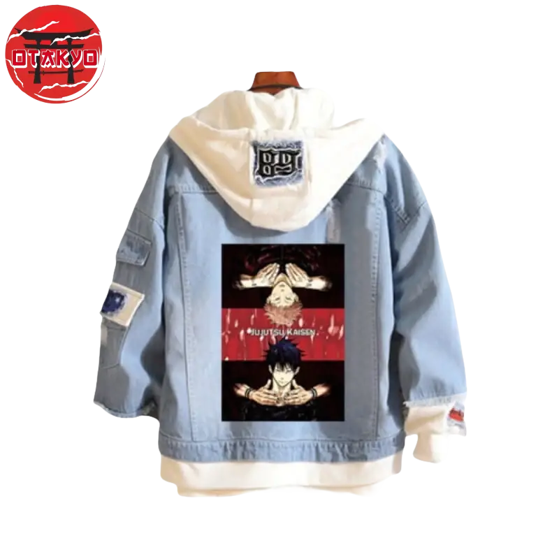 Megumi X Yuji Jeansjacke - Jujutsu Kaisen™