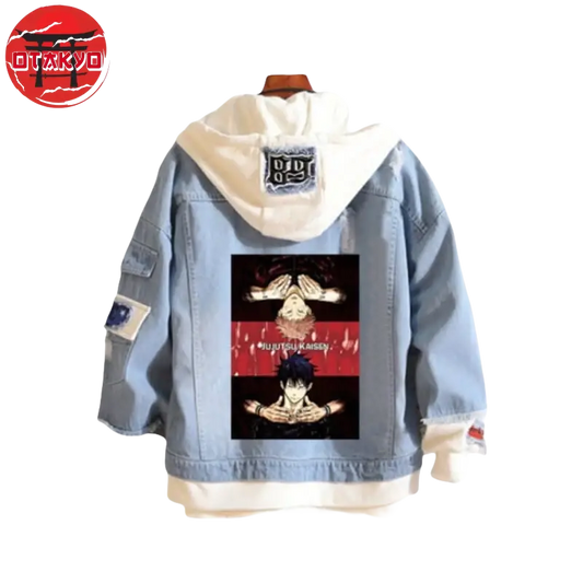Megumi X Yuji Jeansjacke - Jujutsu Kaisen™