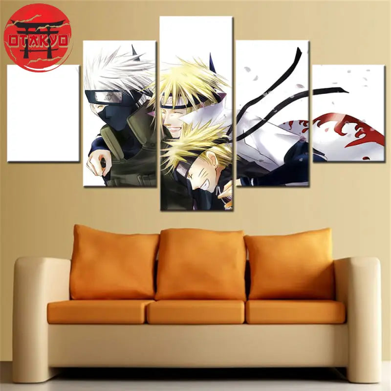 Meister und Schüler Gemälde - Naruto Shippuden™