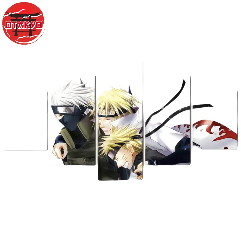 Meister und Schüler Gemälde - Naruto Shippuden™