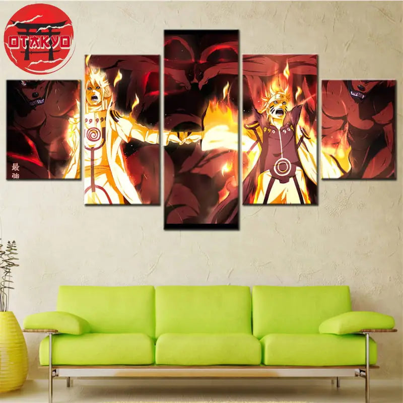 Minato & Naruto Gemälde - Naruto Shippuden™