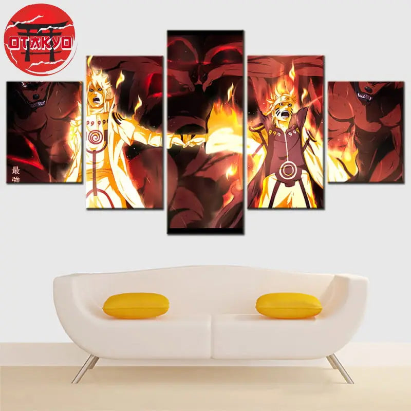 Minato & Naruto Gemälde - Naruto Shippuden™