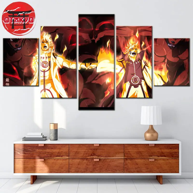 Minato & Naruto Gemälde - Naruto Shippuden™
