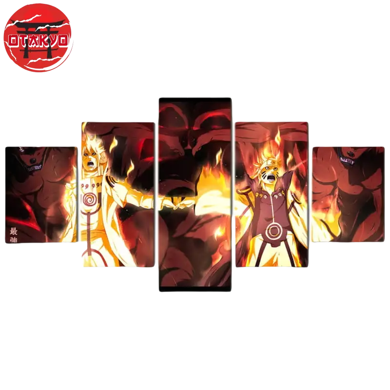 Minato & Naruto Gemälde - Naruto Shippuden™