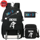 Monkey D. Luffy Rucksack mit Federmäppchen und Umhängetasche - One Piece™