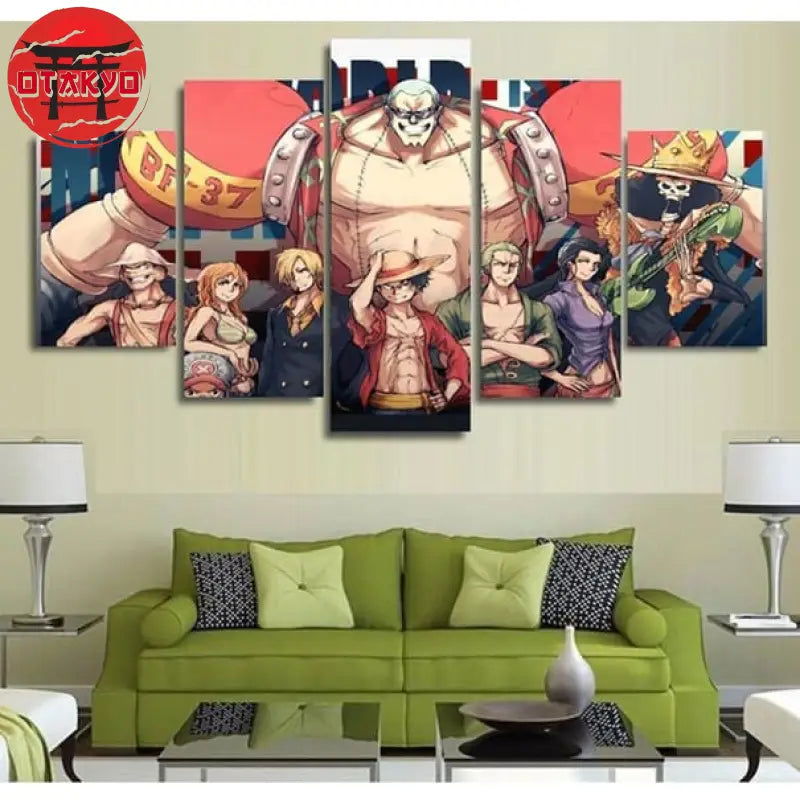 Mugiwara Crew Gemälde - One Piece™