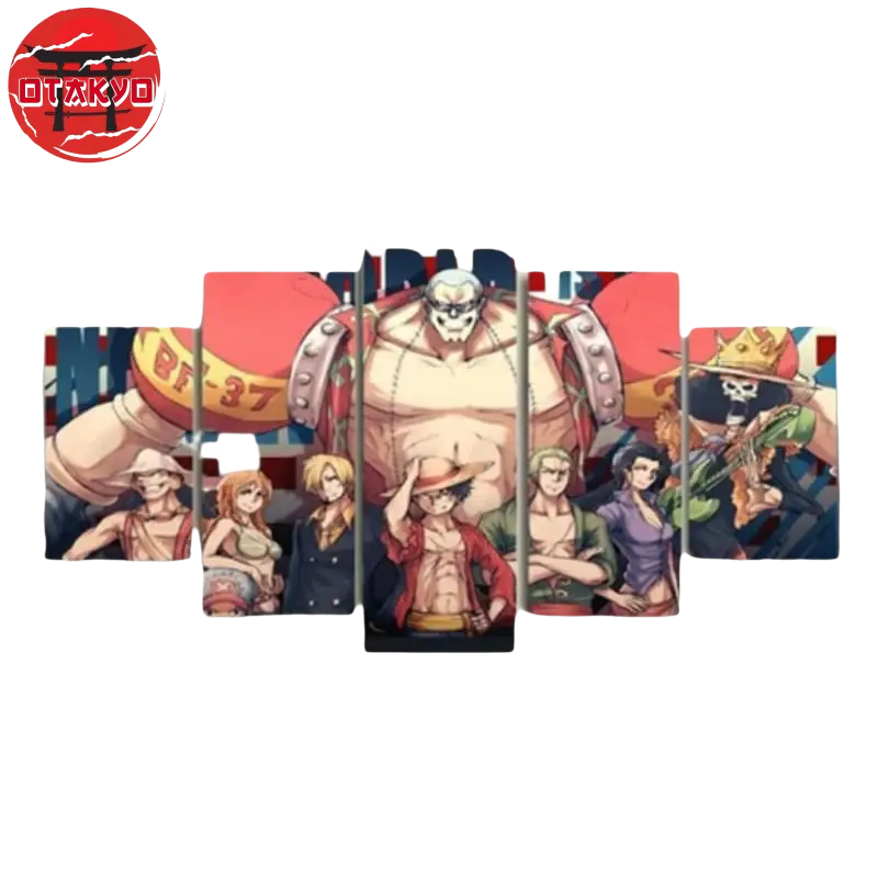 Mugiwara Crew Gemälde - One Piece™