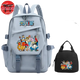 Mugiwara in Alabasta Rucksack mit Federmäppchen und Tasche - One Piece™