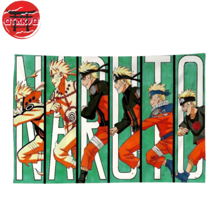 Naruto Flagge „Lauf Durch Die Zeitalter" - Naruto™