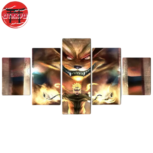 Naruto & Kurama Gemälde - Naruto Shippuden™