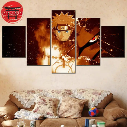 Naruto x Kurama Gemälde - Naruto Shippuden™