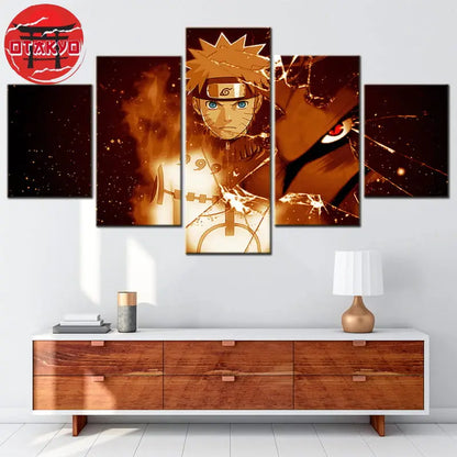 Naruto x Kurama Gemälde - Naruto Shippuden™