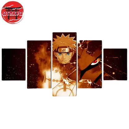 Naruto x Kurama Gemälde - Naruto Shippuden™