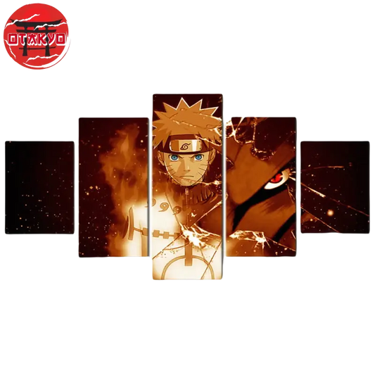 Naruto x Kurama Gemälde - Naruto Shippuden™