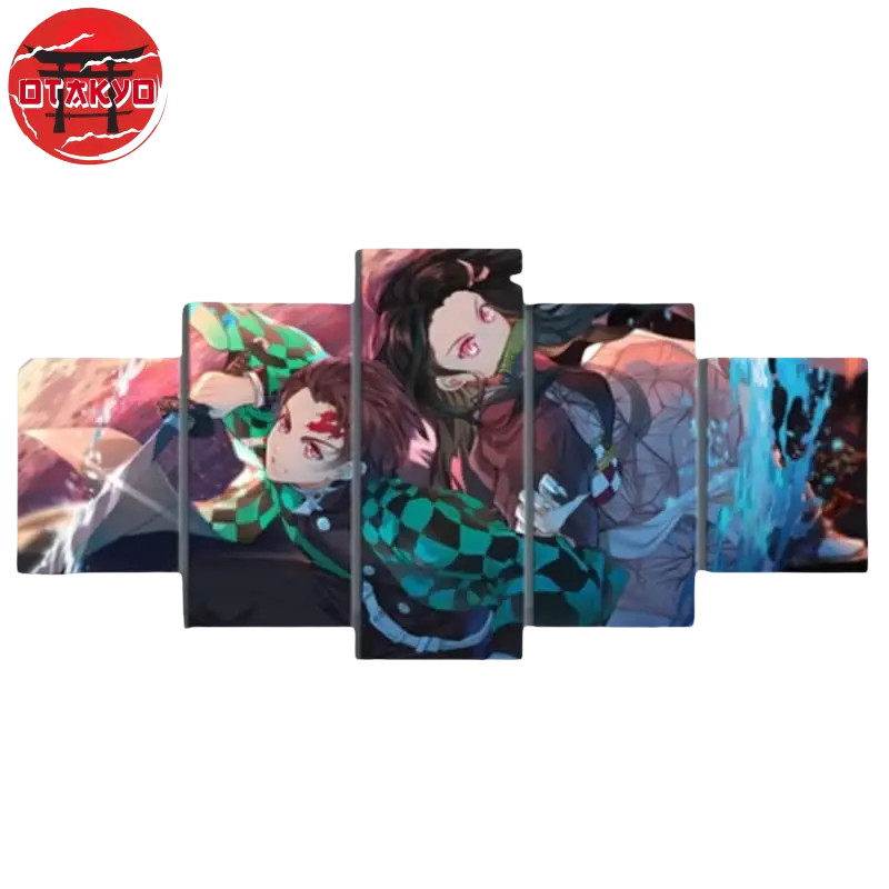 Nezuko und Tanjiro Gemälde - Demon Slayer™