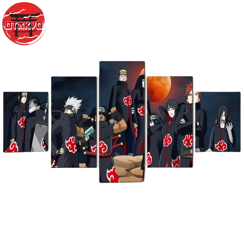 Ninjas Akatsuki Outfit Gemälde - Naruto Shippuden™