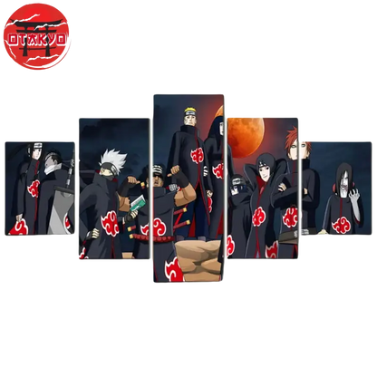 Ninjas Akatsuki Outfit Gemälde - Naruto Shippuden™
