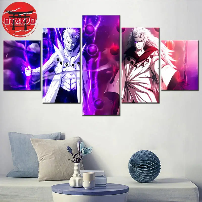 Obito x Madara Rikudo Sennin Gemälde - Naruto Shippuden™