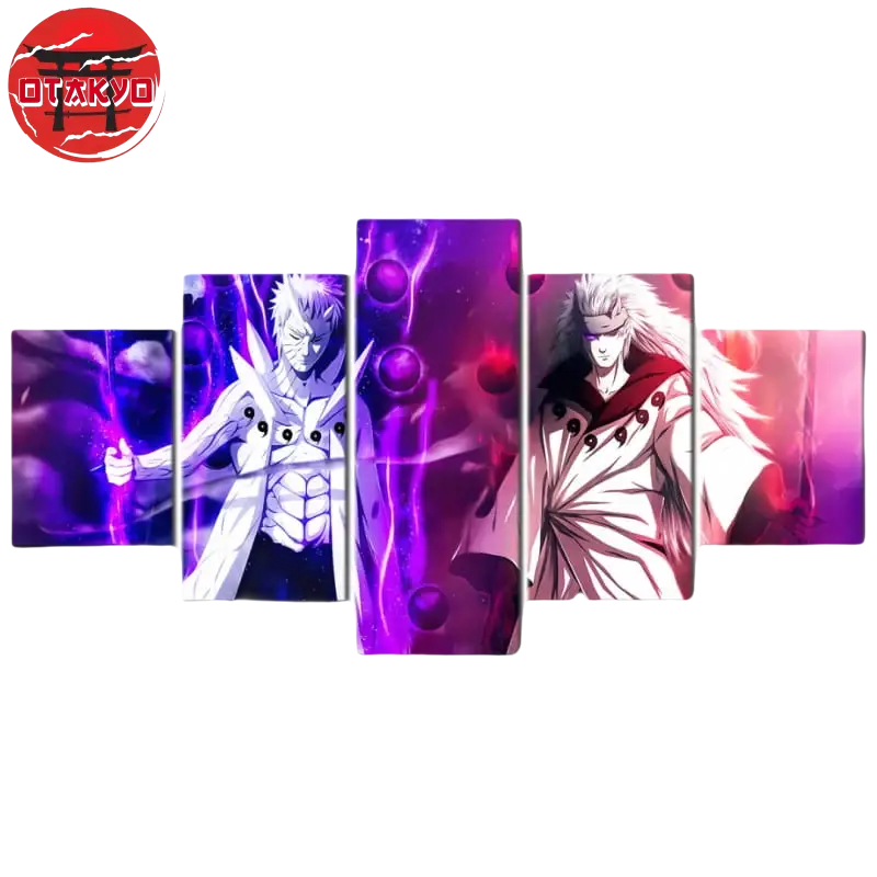 Obito x Madara Rikudo Sennin Gemälde - Naruto Shippuden™