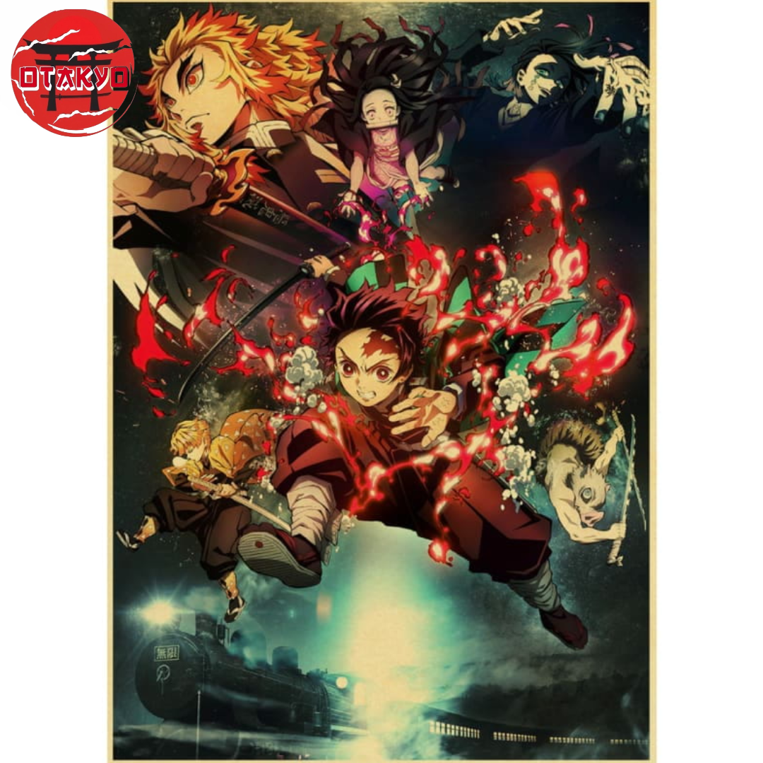 Poster Arc des Zugs der Unendlichkeit „1. Teil" - Demon Slayer™