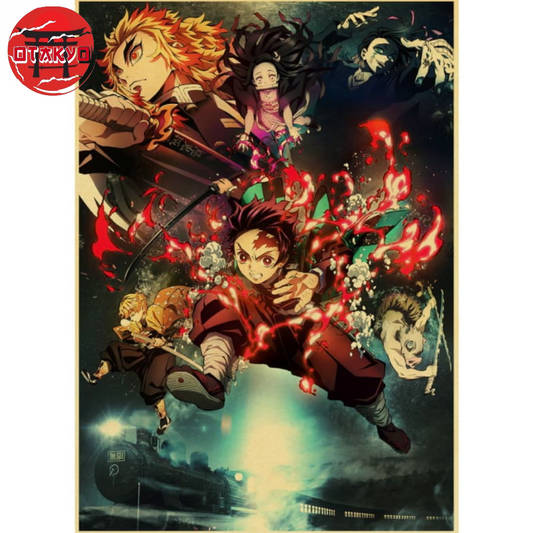Poster Arc des Zugs der Unendlichkeit „1. Teil" - Demon Slayer™