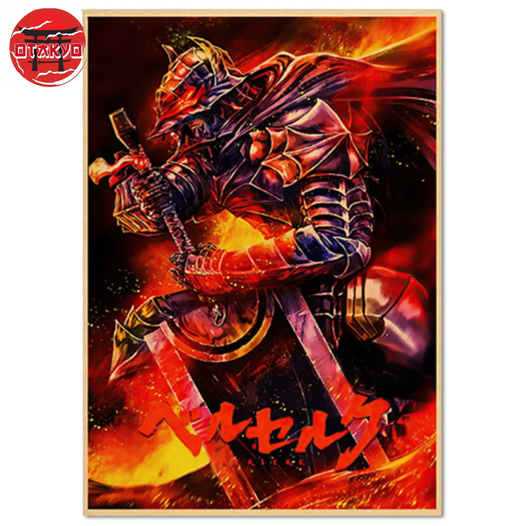 Poster Der Schwarze Ritter - Berserk™