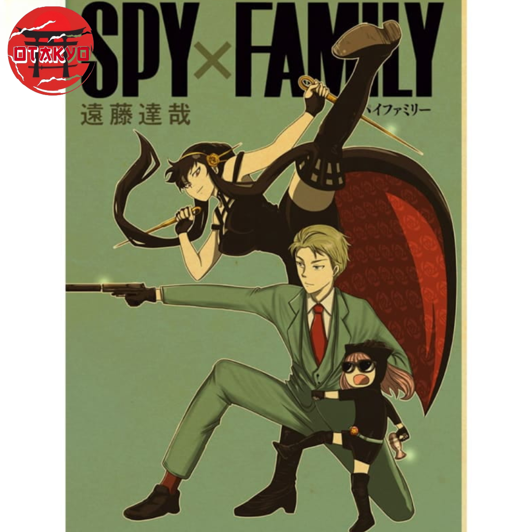 Poster Familie Forger "Kampf" - Spy x Family™