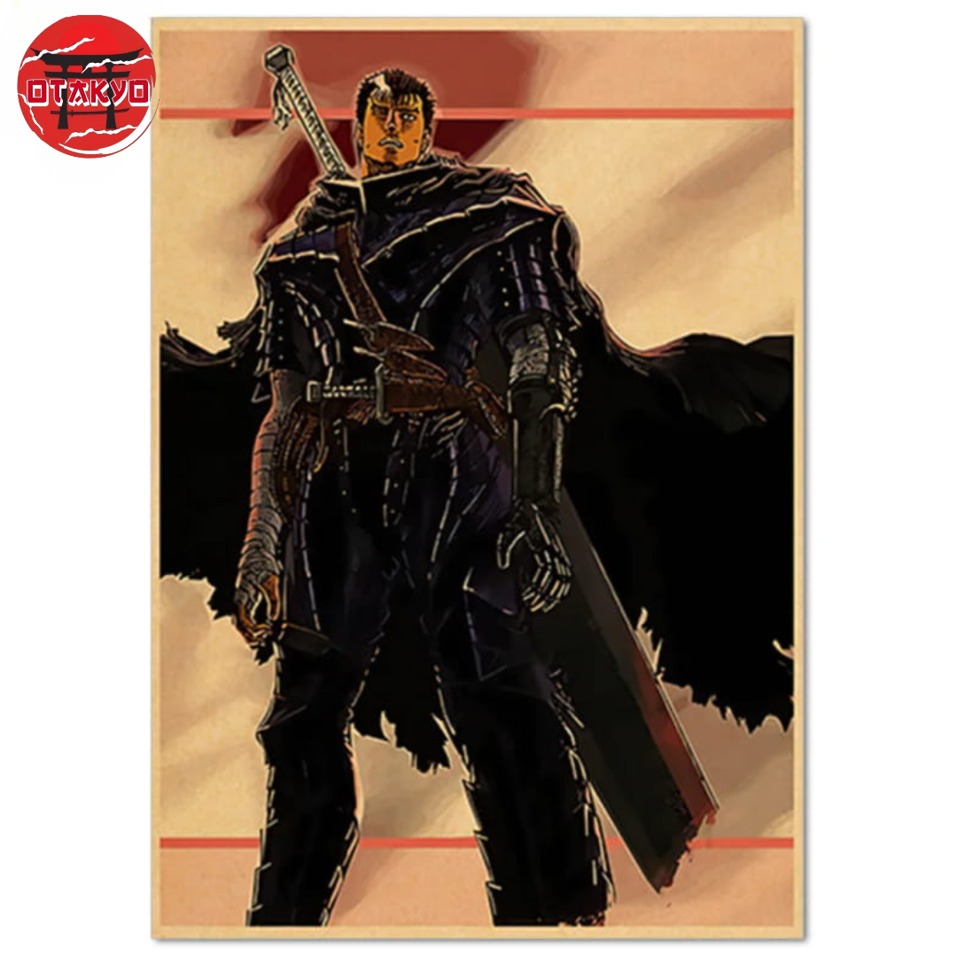 Poster Guts "Der Einsame Krieger" - Berserk™