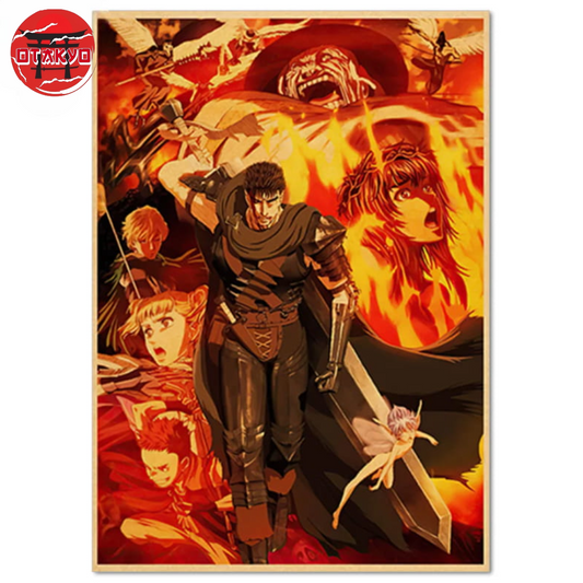 Poster Guts „Die Rache des Kriegers" - Berserk™