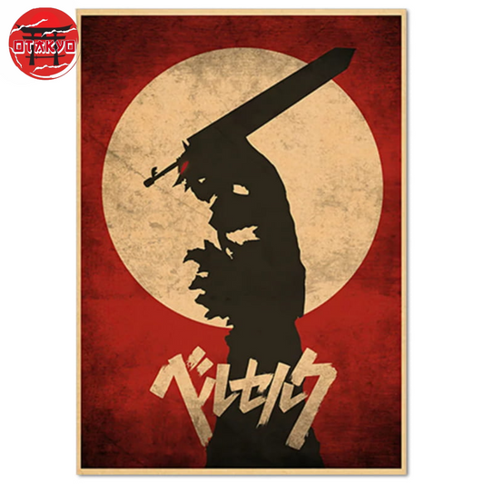 Poster Guts Rote Nachtklinge - Berserk™