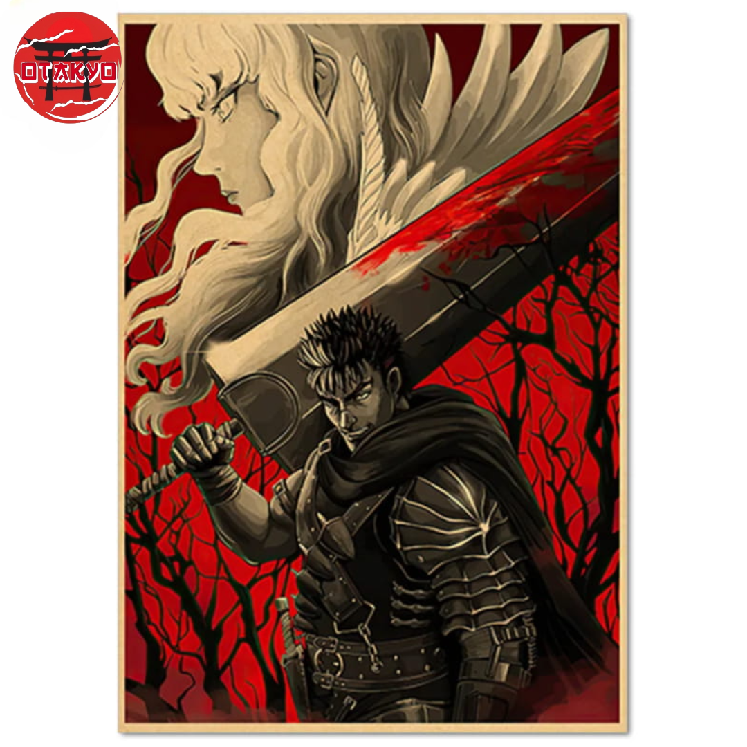 Poster Guts und Griffith „Eine Traurige Freundschaft" - Berserk™