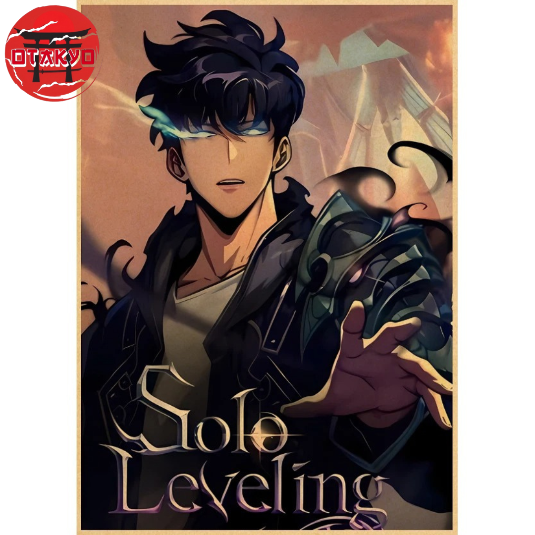 Poster Sung Jinwoo „Kommando der Schatten" - Solo Leveling™