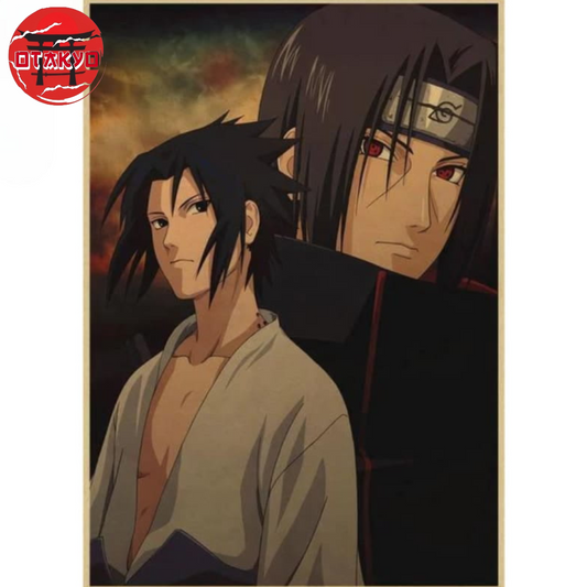 Poster Uchiha Geschwister - Naruto Shippuden™