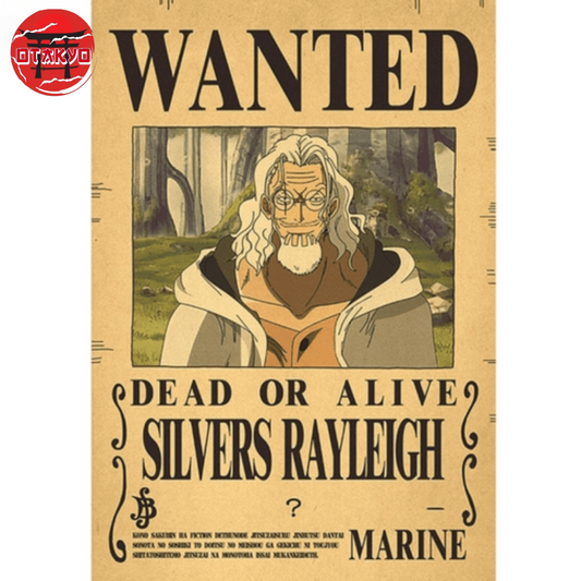 Poster Wanted Silver Rayleigh - One Piece™
