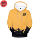 Pullover Konoha Gelb - Naruto Shippuden™