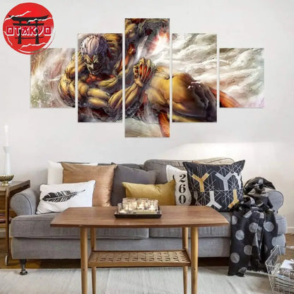 Reiner Braun Gemälde „Gepanzerter Titan" - Attack on Titan™
