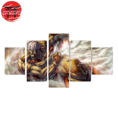 Reiner Braun Gemälde „Gepanzerter Titan" - Attack on Titan™