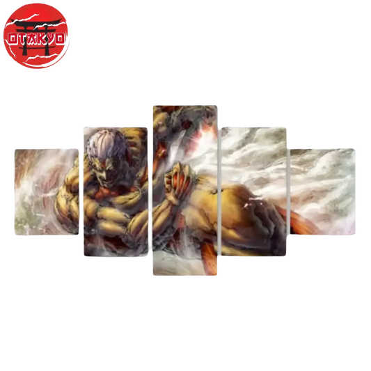 Reiner Braun Gemälde „Gepanzerter Titan" - Attack on Titan™